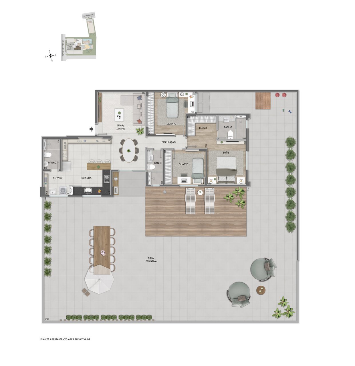 Revenda Imóveis - Evolution - apartamento 3 quartos-planta 12